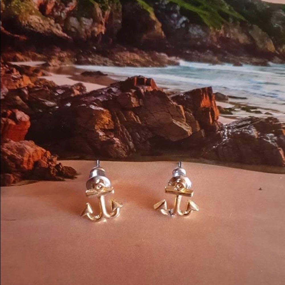 3 sets of cute earrings. Angels, Anchors boy and girl